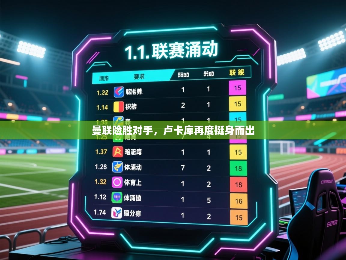 曼联险胜对手，卢卡库再度挺身而出